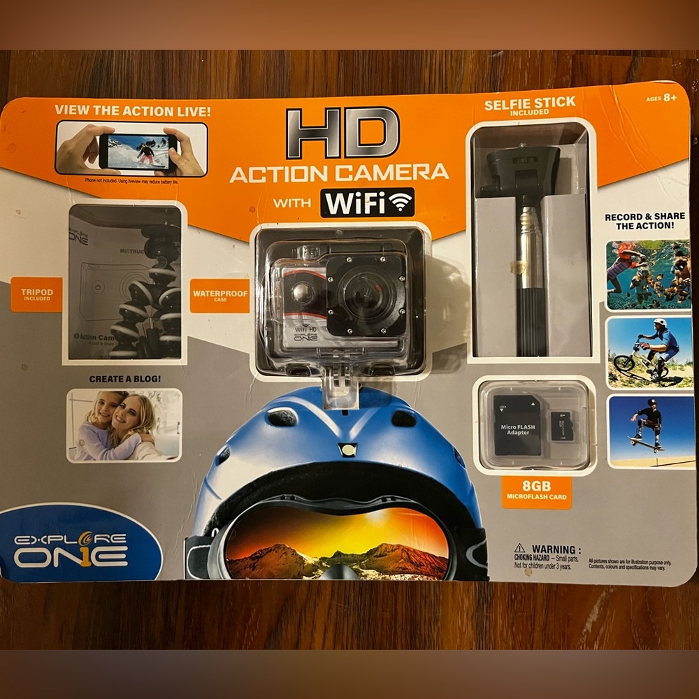 Explore One HD Action Camera with WiFi